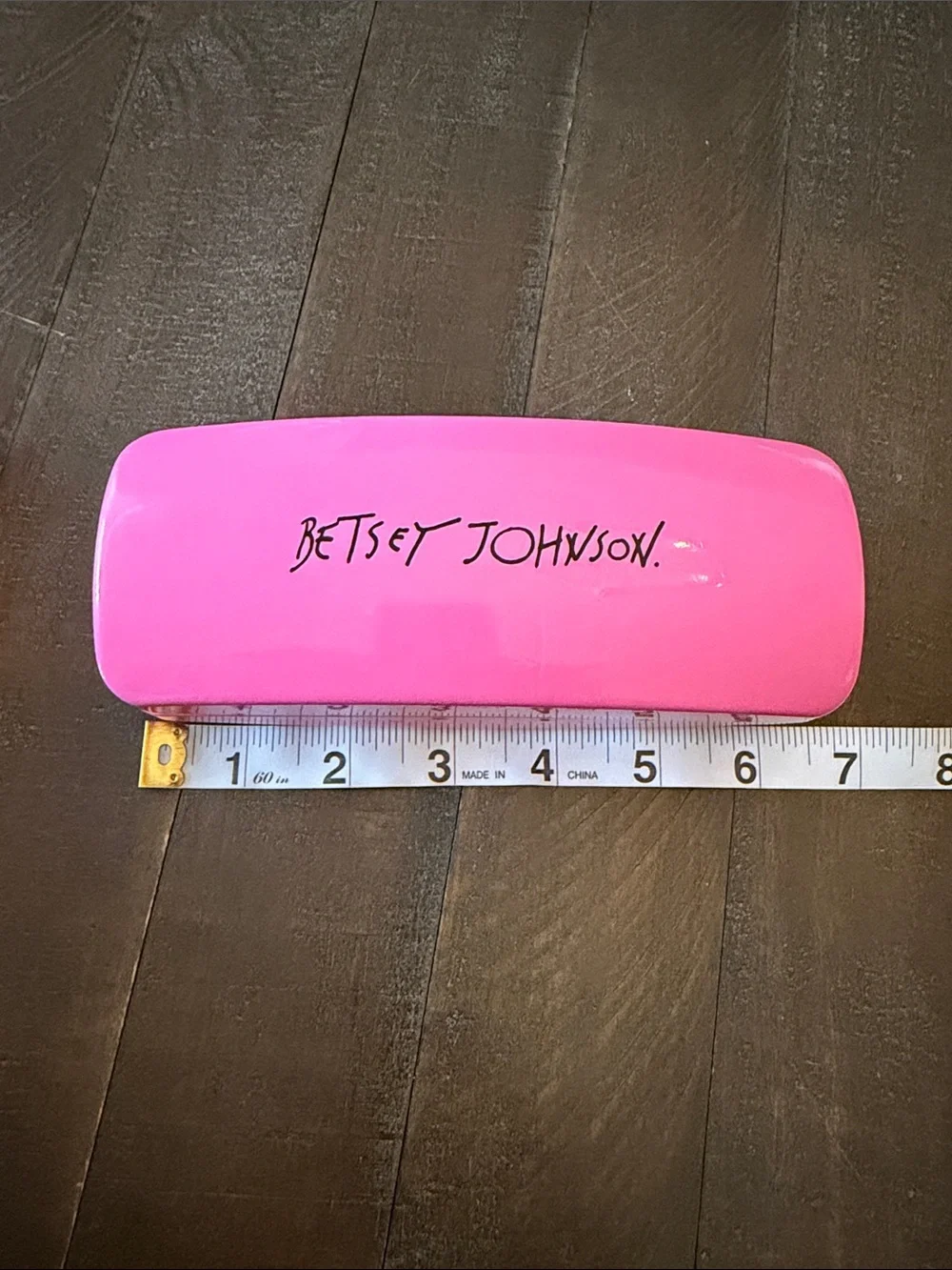 Betsey Johnson Hot Pink Eyewear Case